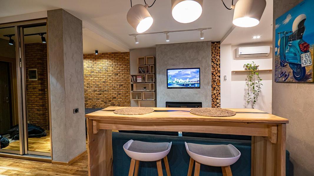 Loft Studio Near Smart Plaza Polytech, Center Kiev Eksteriør bilde